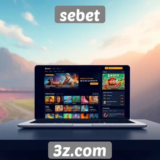Detalhes sobre a nova interface do site sebet